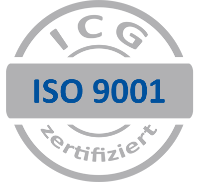 Zertifiziert nach DIN ISO 9001 - Klicken um Zertifikat anzuzeigen